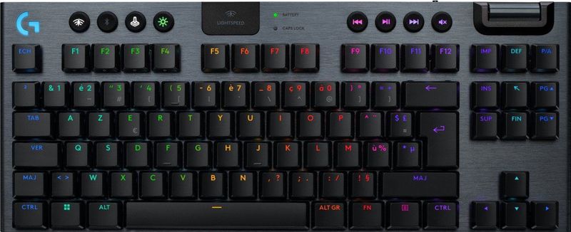 Logitech - G915 X LIGHTSPEED - Draadloos Gamingtoetsenbord - RGB-achtergrondverlichting - FR AZERTY