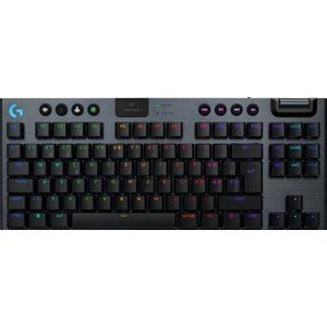 Logitech G915 X LIGHTSPEED toetsenbord Gamen USB + RF Wireless + Bluetooth QWERTZ Duits Zwart