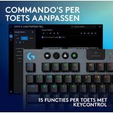 Logitech G915 X Lightspeed TKL - Draadloos Gaming Toetsenbord - Tactile - Qwerty - Zwart