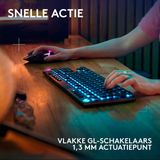 Logitech - G915 X Lightspeed TKL - Draadloos Toetsenbord - Zwart - Mechanische Switches