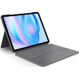 Logitech Combo Touch Tastatur und Foliohülle mit Trackpad oxford grey