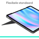 Logitech Combo Touch - Tablettoetsenbord - Geschikt voor iPad Air 13 inch (M2) - Azerty - Grafiet