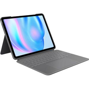Logitech Combo Touch - Tablettoetsenbord - Geschikt voor iPad Air 13 inch (M2) - Azerty - Grafiet