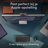 Logitech - MX Keys Mini - Toetsenbord - Draadloos - Bluetooth - Verlichte Toetsen