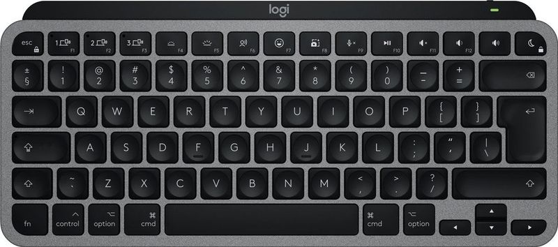 Logitech MX Keys Mini for Mac - Draadloos Toetsenbord - Bluetooth - Qwerty US INTL - Space Grey