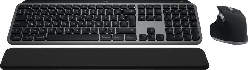 Logitech MX Keys Combo for Mac Draadloos Toetsenbord en Muis FR Azerty Space Grey