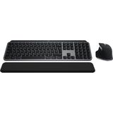 Logitech - MX Keys S Combo - Toetsenbord - Grijs - Draadloos - Met Mac-toetsenbordindeling