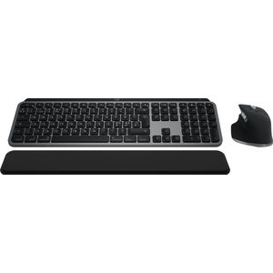 Logitech - MX Keys S Combo - Draadloos Toetsenbord en Muis - Space Grey