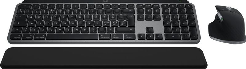 Logitech - MX Keys S Combo - Draadloos Toetsenbord en Muis - Space Grey