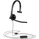 Logitech - H570e - Headset - Bedraad - Zwart - USB Type-C