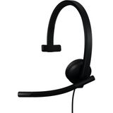 Logitech - H570e - Headset - Bedraad - Zwart - USB Type-C