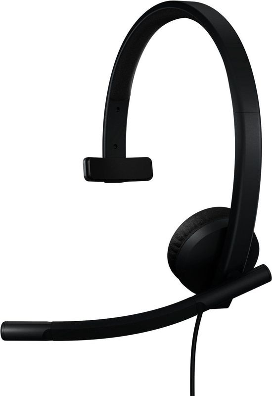 Logitech - H570e - Headset - Bedraad - Zwart - USB Type-C