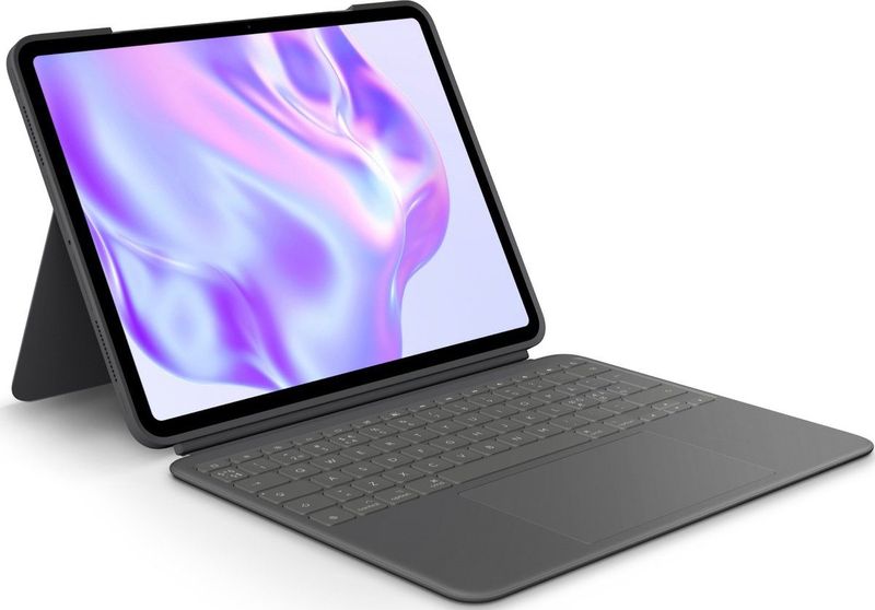 Logitech - Combo Touch - Toetsenbordhoes - Grafiet - Voor iPad Pro 13-inch (M4)(2024)