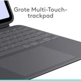 Logitech Combo Touch - Tablettoetsenbord - Geschikt voor iPad Pro 13 inch (M4) - Azerty - Grafiet