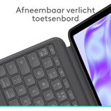 Logitech Combo Touch - Tablettoetsenbord - Geschikt voor iPad Pro 13 inch (M4) - Azerty - Grafiet