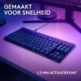 Logitech - G515 TKL - Gamingtoetsenbord - Zwart - Bedraad