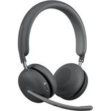 Logitech - Zone Draadloos 2 - Kantoorheadset - Grijs - USB-C