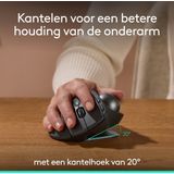 Logitech - Mx Ergo S - Trackball - Zwart - Ergonomisch Ontwerp