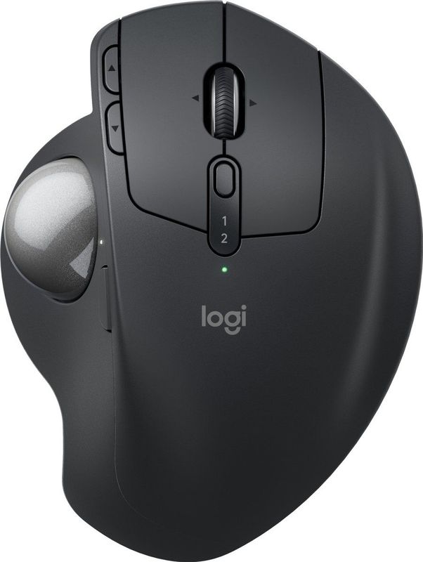 Logitech - Mx Ergo S - Trackball - Zwart - Ergonomisch Ontwerp