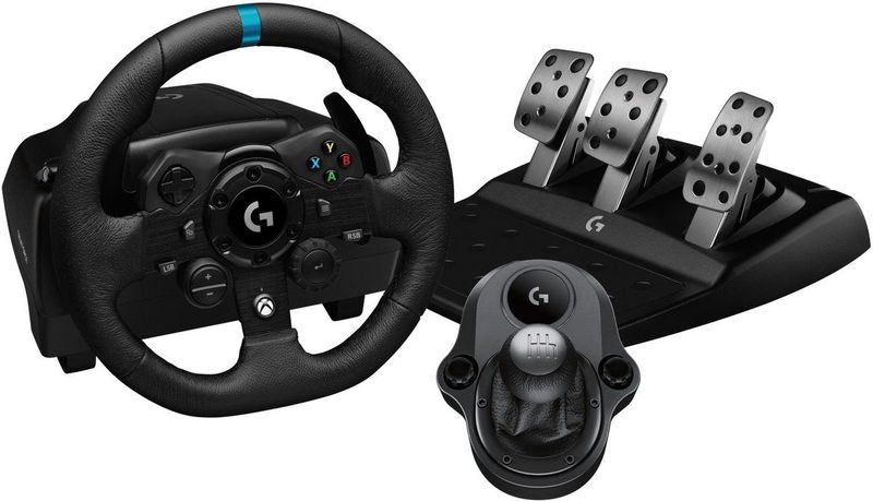 Logitech G G923 SE Zwart USB Stuur + pedalen + joystick Xbox, Xbox One, Xbox Series, Xbox Series