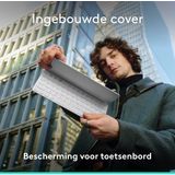 Logitech - Keys-To-Go 2 - Draagbaar Bluetooth-Toetsenbord - Lichtgrijs - US INT'L QWERTY