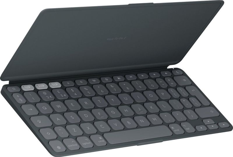 Logitech - Keys-To-Go 2 - Draadloos Toetsenbord - Grafiet - Compact en Draagbaar