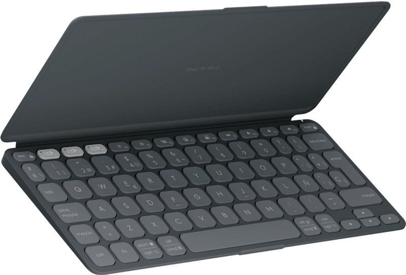 Logitech - Keys-To-Go 2 - Toetsenbord - Grijs - Draadloos