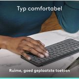 Logitech - Keys-To-Go 2 - Toetsenbord - Draadloos - Ultra-Draagbaar - Engels