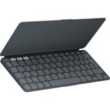 Logitech - Keys To Go 2 - Draadloos Tablettoetsenbord - Azerty FR - Graphite