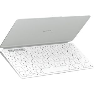 Logitech - Keys To Go 2 - Draadloos Tablettoetsenbord - Pale Grey - Qwerty US