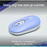 Logitech - POP - Draadloze Muis - Lila - Bluetooth