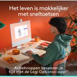 Logitech - POP - Draadloze Muis - Off White - Bluetooth