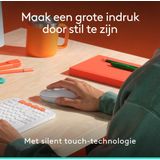 Logitech - POP - Draadloze Muis - Off White - Bluetooth