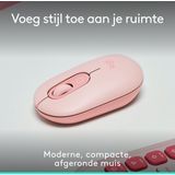 Logitech - Pop Mouse - Draadloze Muis - Compact - Bluetooth - Silent Touch