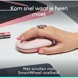 Logitech POP Mouse with Emoji - Rose - Maus (Pink)