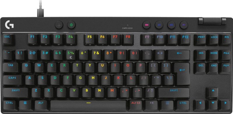 Logitech - G Pro X TKL Rapid - Gaming Toetsenbord - Zwart - Bedraad