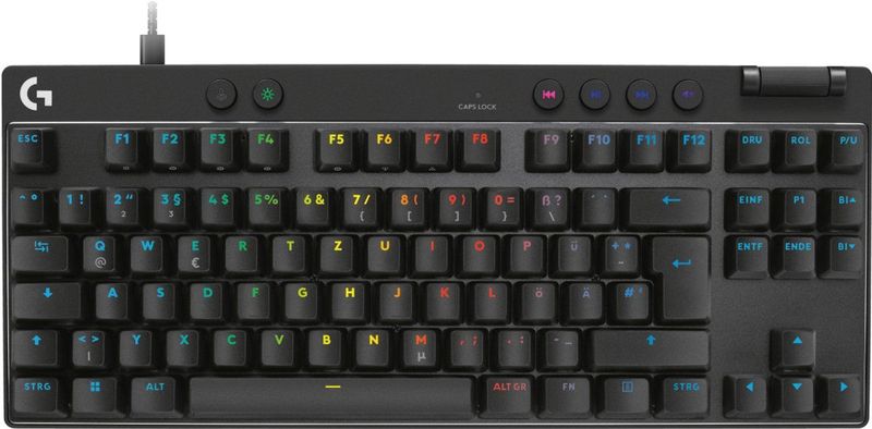 Logitech - PRO X TKL Rapid - Toetsenbord - Zwart