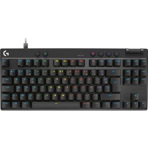 Logitech - G Pro X TKL Rapid - Bedrade Gaming Toetsenbord - Zwart