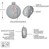 Ultimate Ears - MINIROLL - Draadloze Speaker - Revive Grey - Bluetooth