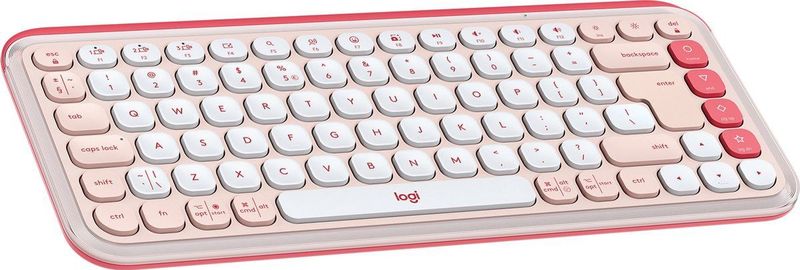 Logitech - POP Keys - Draadloos Mechanisch Toetsenbord - Zwart - Retro Esthetiek