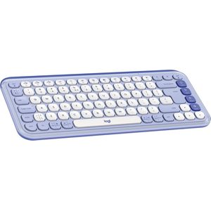 Logitech POP Icon Keys - Draadloos Toetsenbord - Bluetooth - Qwerty US - Lila