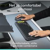 Logitech - POP Icon Combo - Toetsenbord en Muis - Bluetooth - Graphite Green