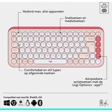 Logitech - Pop Icon Combo - Draadloos Toetsenbord En Muis - Mechanisch - Multicolor