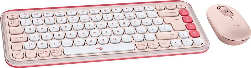 Logitech - Pop Icon Combo - Draadloos Toetsenbord En Muis - Mechanisch - Multicolor
