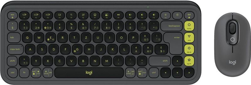 Logitech - POP ICON COMBO - Toetsenbord en Muis - Graphite