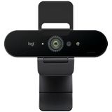 Logitech - Brio 4K Webcam - Videobellen - Zwart - USB