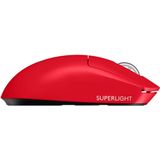Logitech G PRO X SUPERLIGHT 2 SE - Draadloze Gamingmuis - Rood - 60 g - 44.000 dpi
