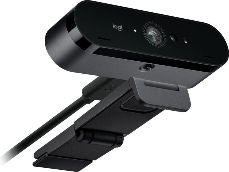 Logitech - BRIO 4K Webcam - Zwart - USB-C