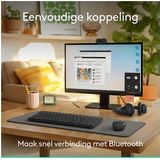Logitech K250 Draadloos Toetsenbord - Zwart - Gerecycled Materiaal