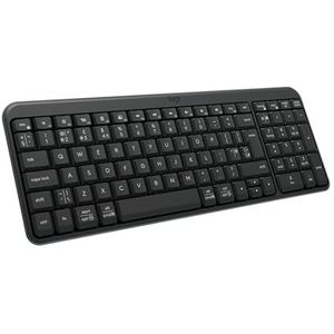 Logitech K250 Draadloos Toetsenbord - Zwart - Gerecycled Materiaal